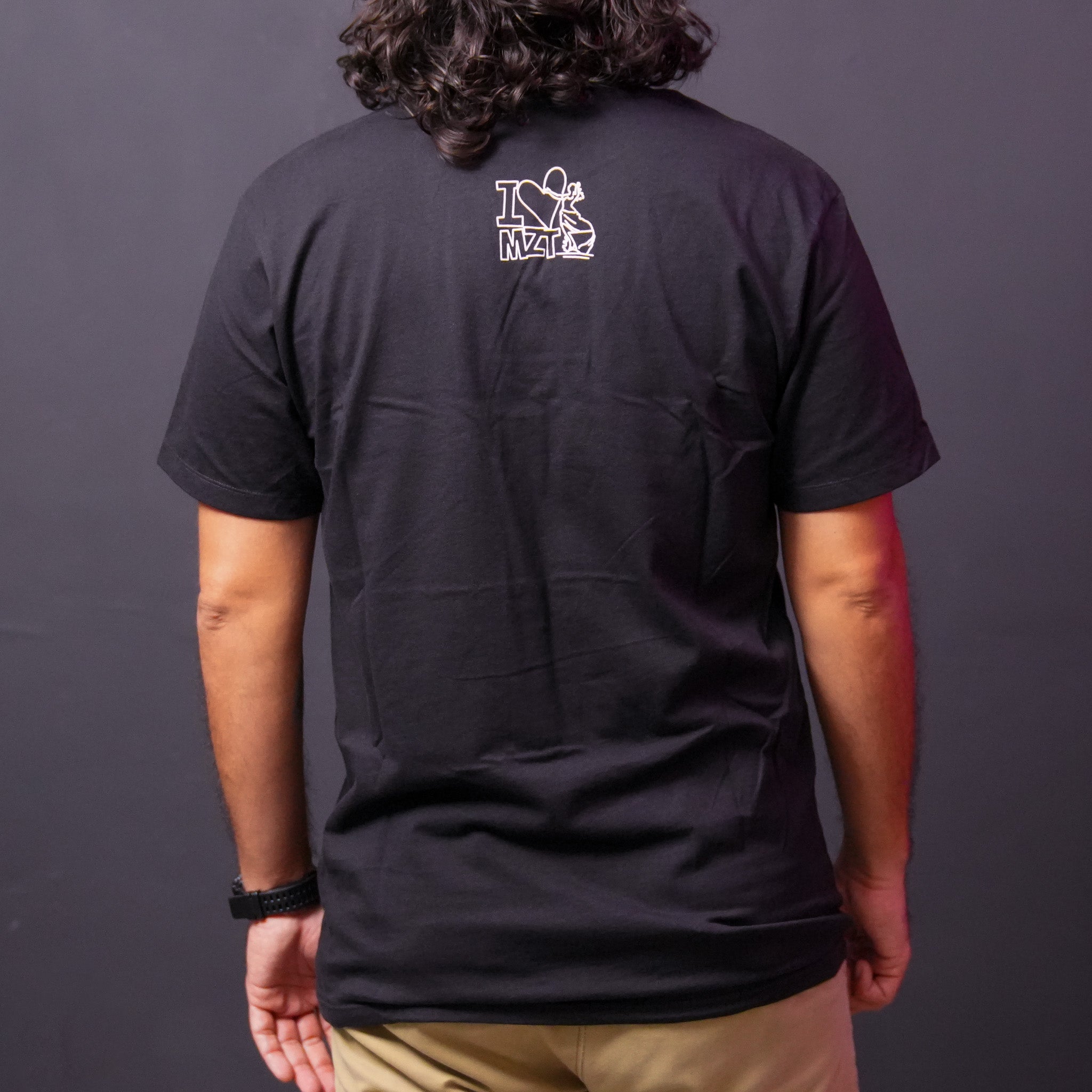 Playera Collage Mazatleco - Negro