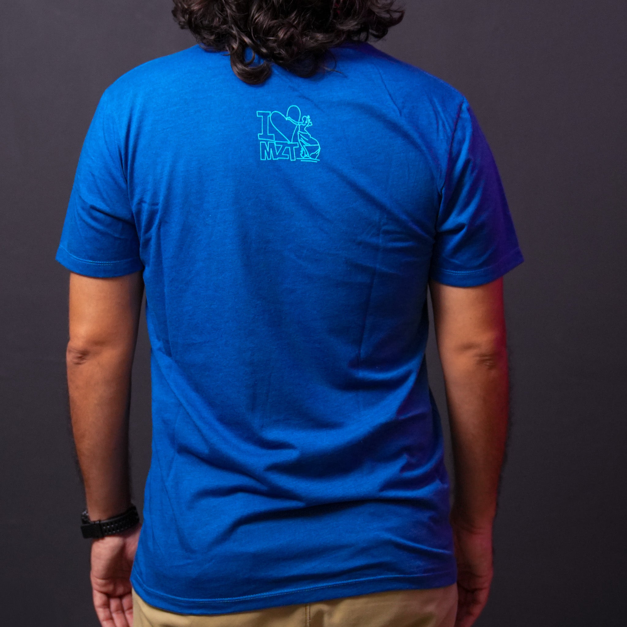Playera Collage Mazatleco Azul
