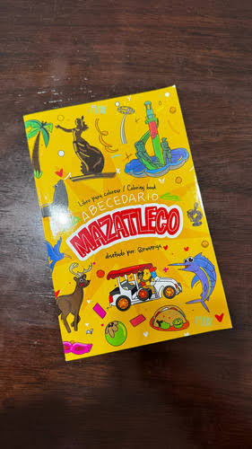 Libro de colorear abecedario mazatleco