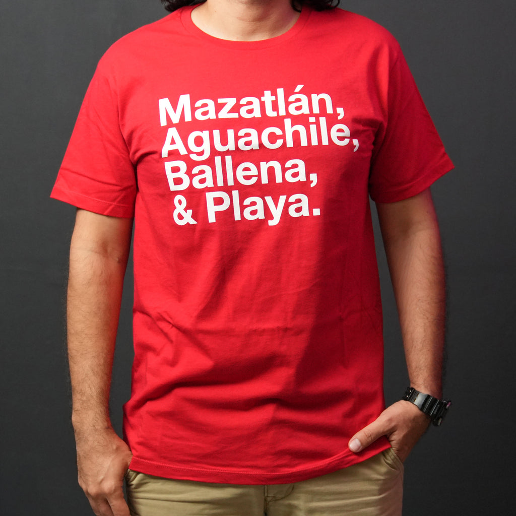 Playera Mazatlán, Aguachile, Ballena y Playa