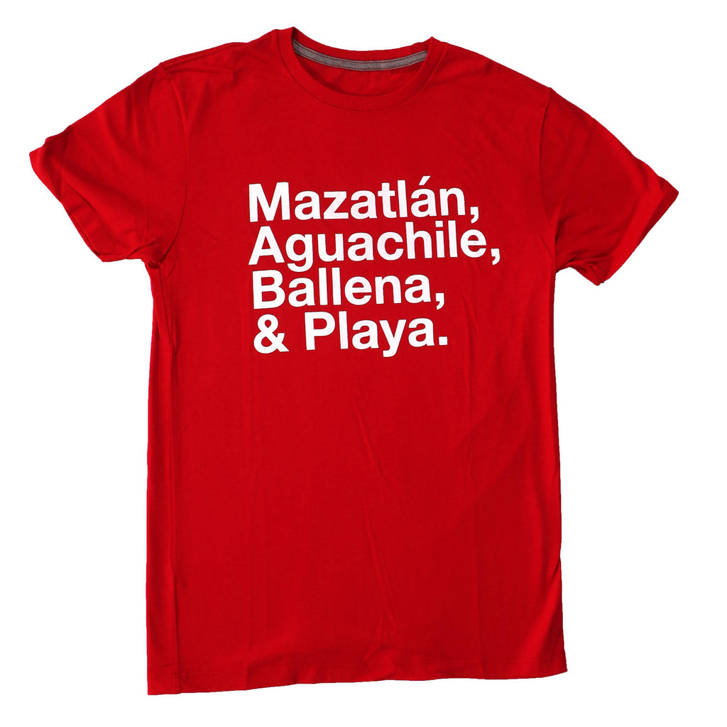 Playera Mazatlán, Aguachile, Ballena y Playa